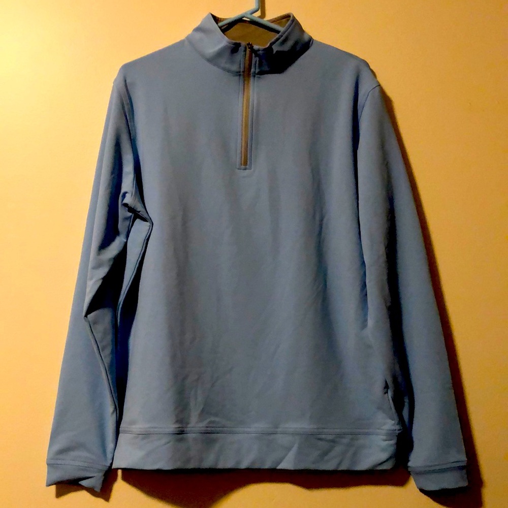 Peter Millar - Perth Stretch Loop Terry Quarter-Zip - Size M